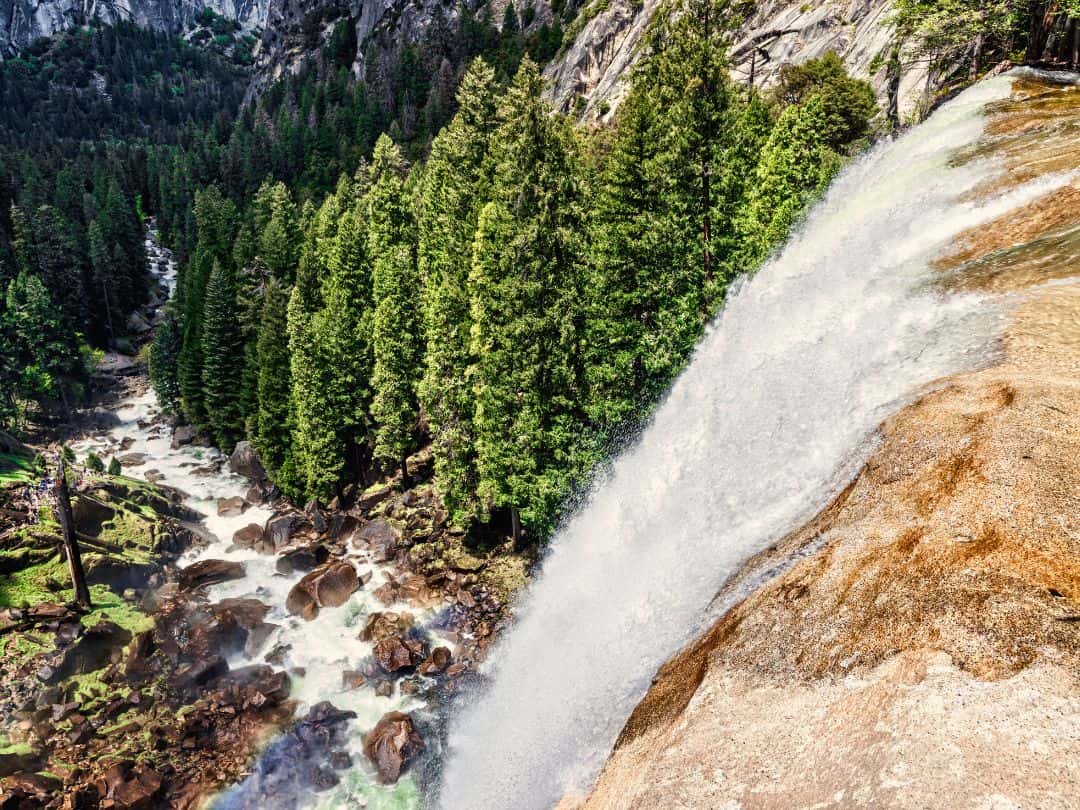 Vernal Falls in Yosemite