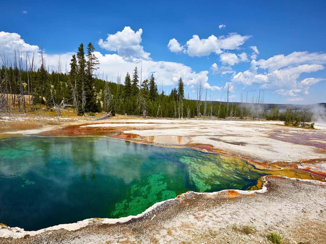Abyss Pool in West Thumb Geyser Basin