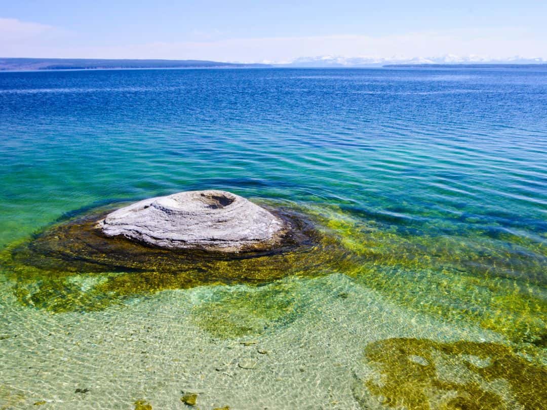 Fishing Cone in West Thumb Geyser Basin