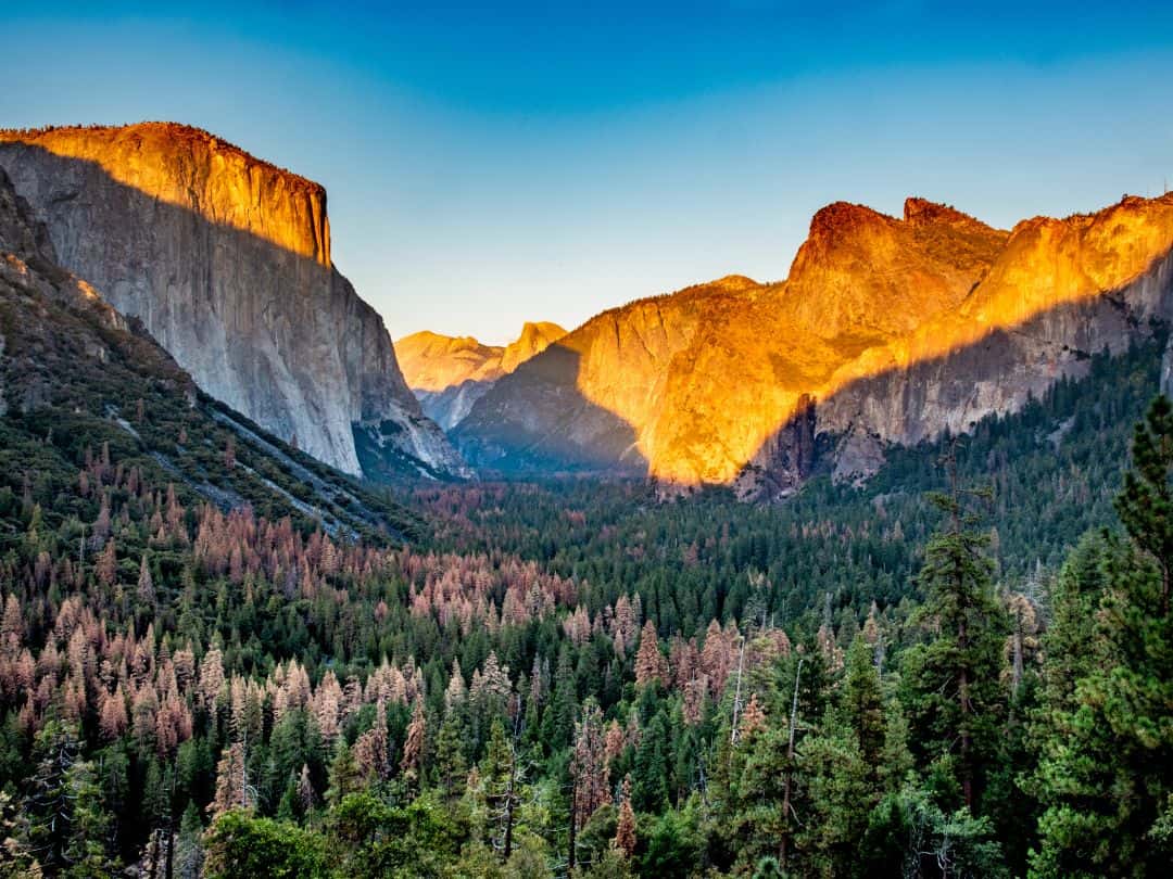 Yosemite Sunset Spots Tunnel View