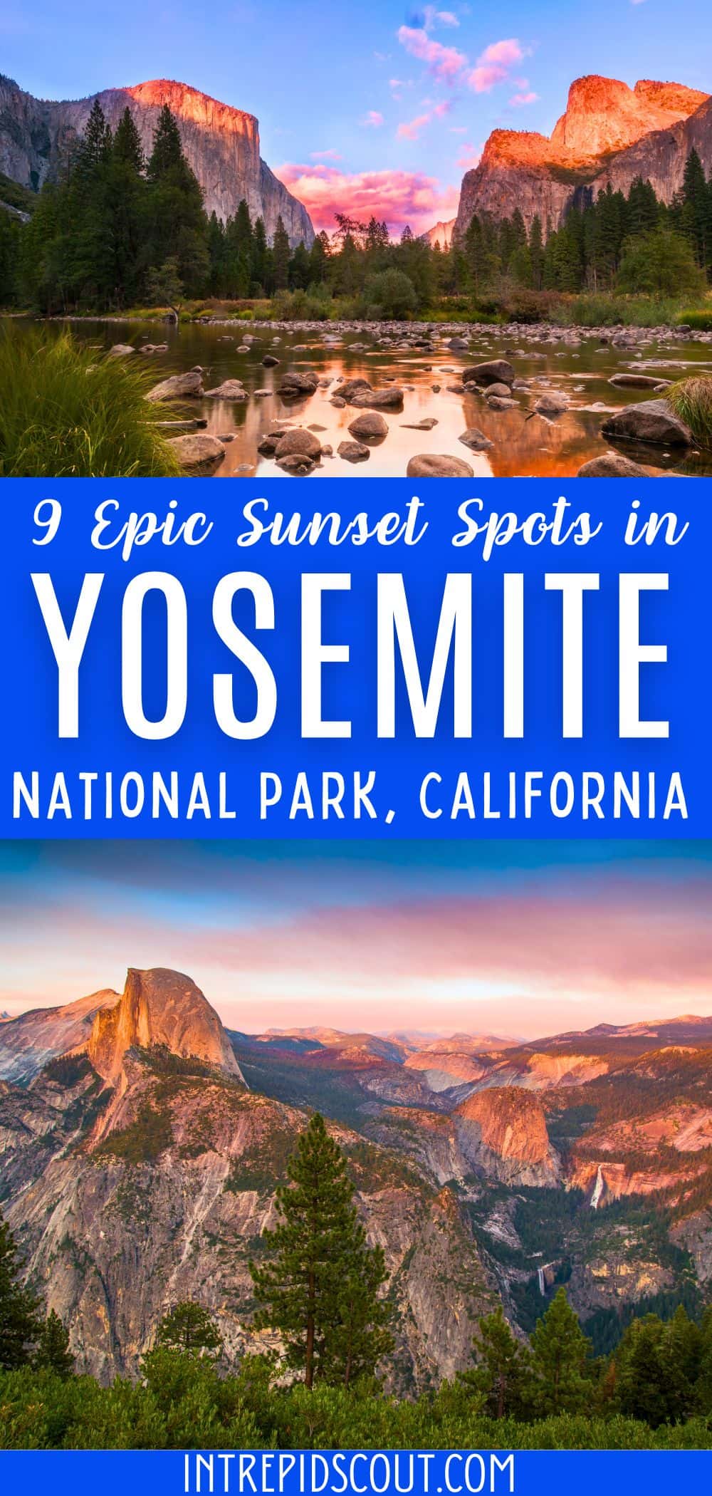 Yosemite Sunset Spots Yosemite Sunset Spots