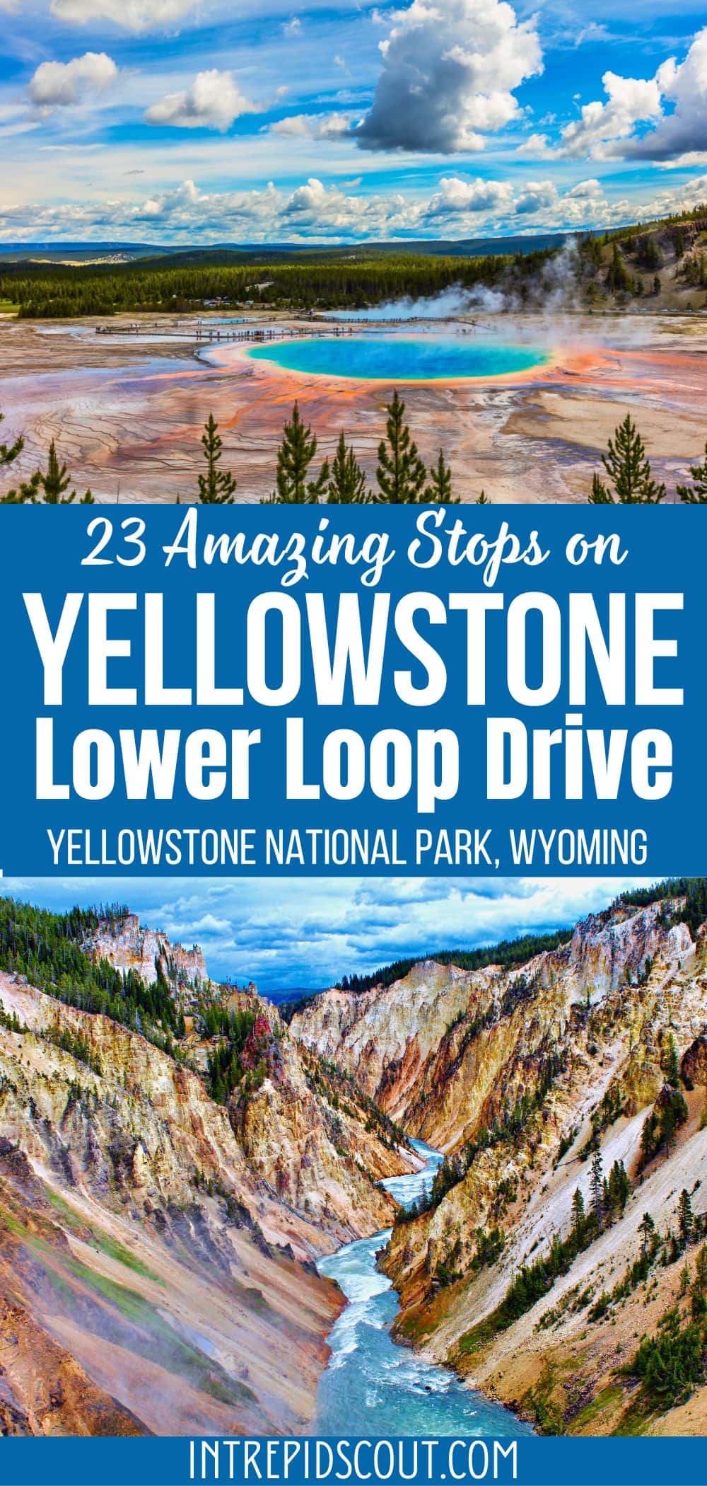 Best Stops on Yellowstone Lower Loop DriveDrive 2 Best Stops on Yellowstone Lower Loop Drive