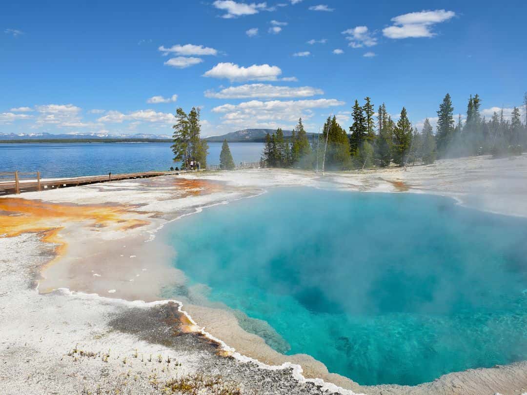 Black Pool in Yellowstone