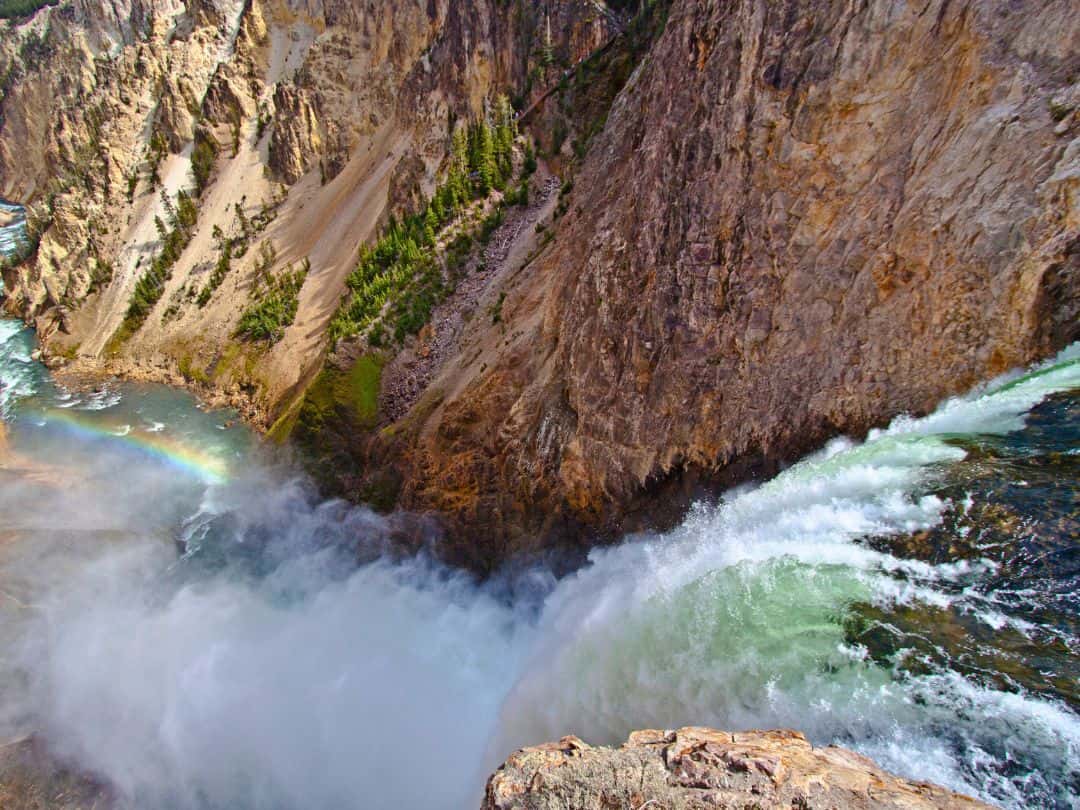 Brink of the Upper Falls Trail