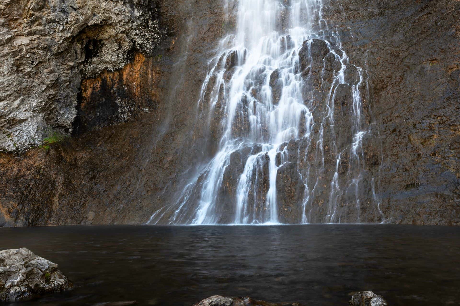 Fairy Falls in Yellowstone