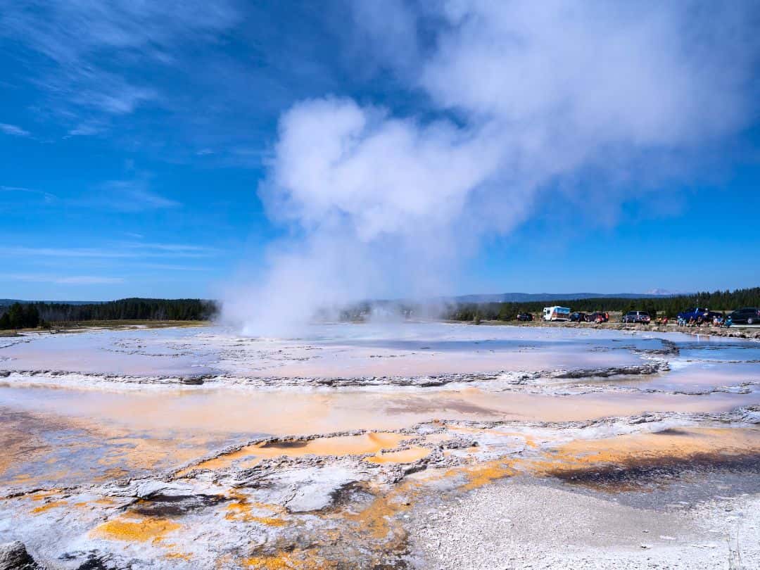 Best Stops on Yellowstone Lower Loop Drive Great Fountain Geyser