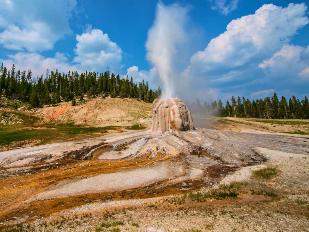 Best Stops on Yellowstone Lower Loop Drive Lone Star Geyser