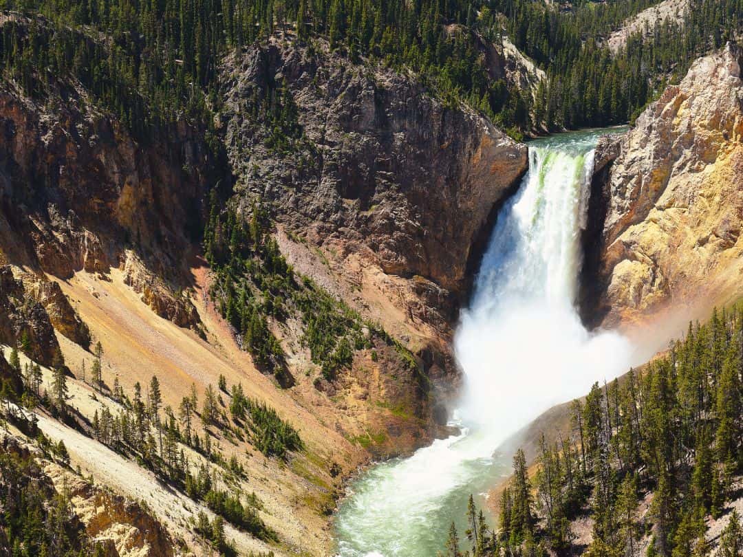 Lookout Point in the Grand Canyon of the Yellowstone