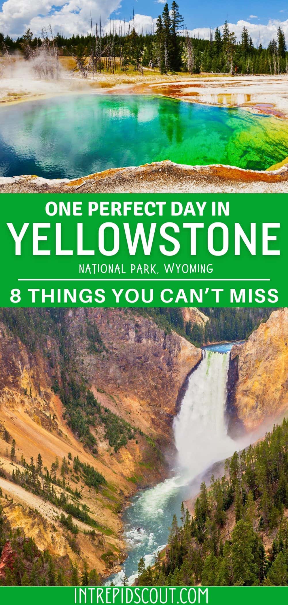 One Day in Yellowstone