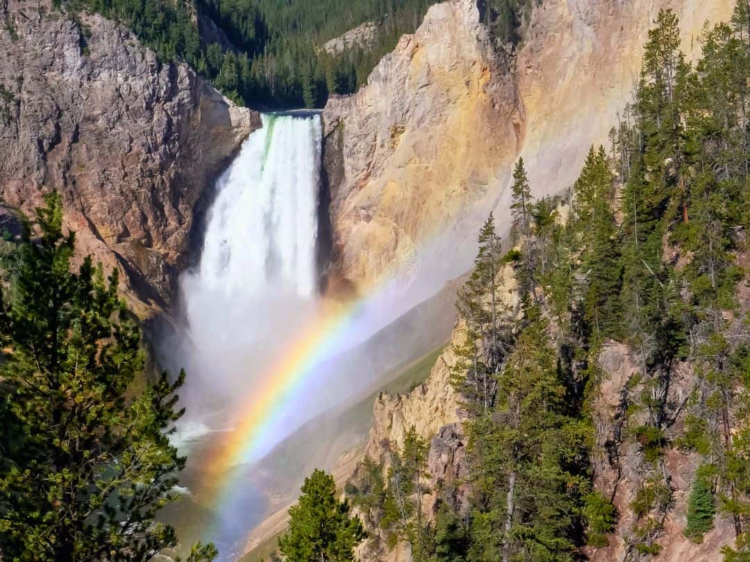 Red Rock Point in Yellowstone