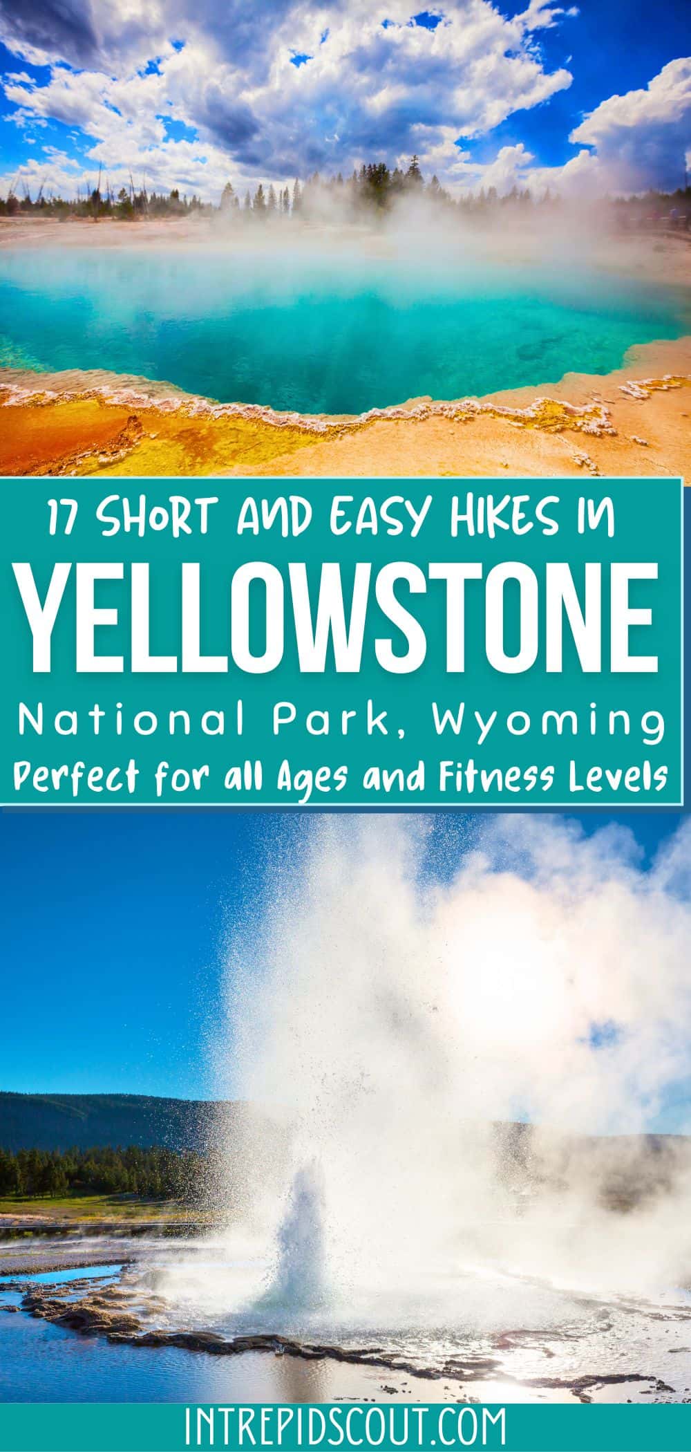 Short and Easy Hikes in Yellowstone