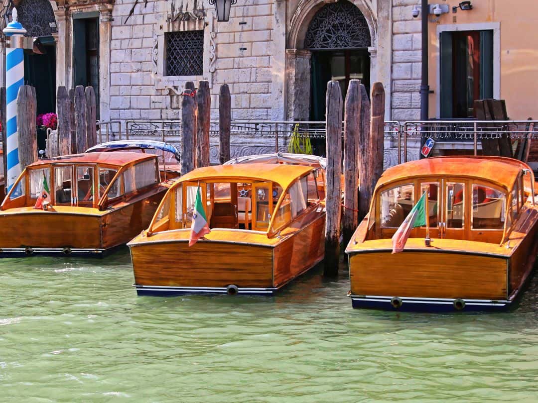 Marco Polo Airport to Venice Water Taxi in Venice