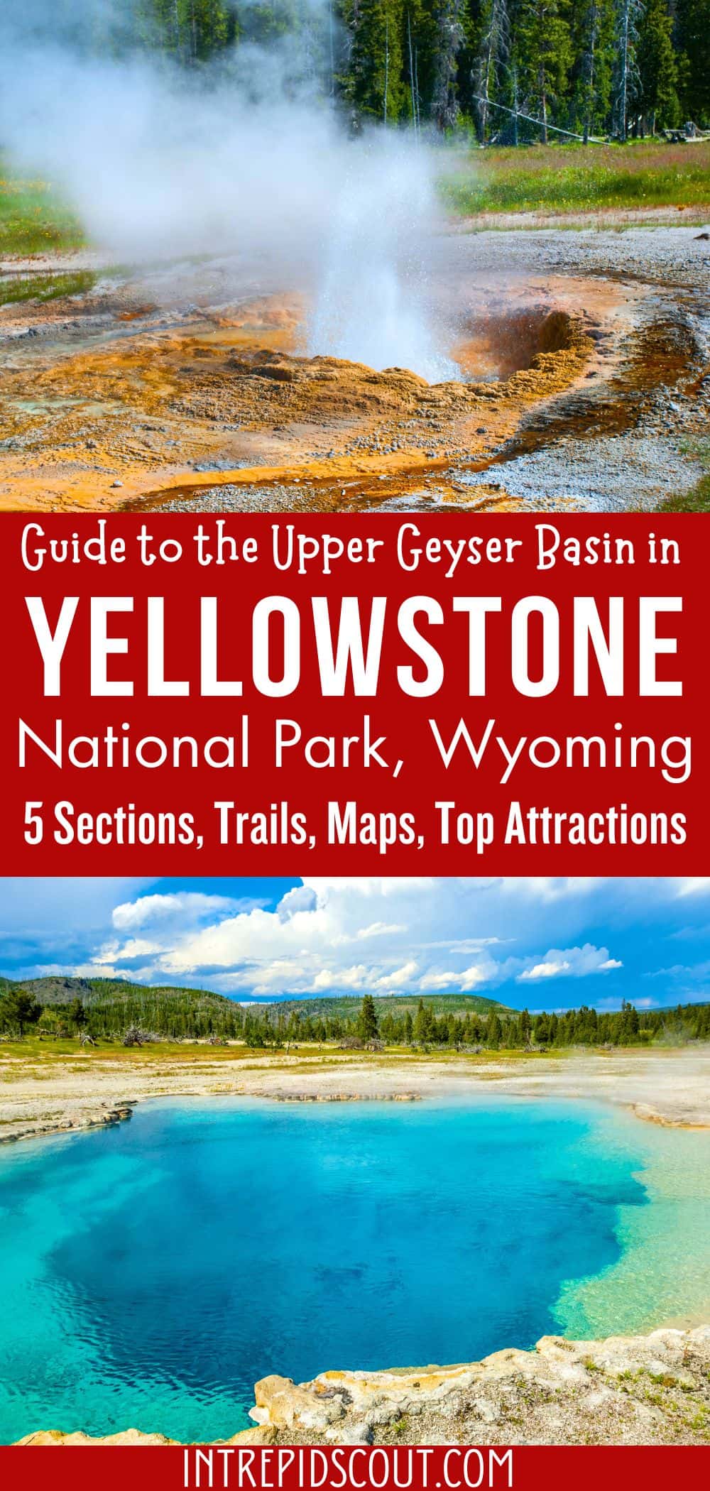 Guide to the Upper Geyser Basin Guide to the Upper Geyser Basin
