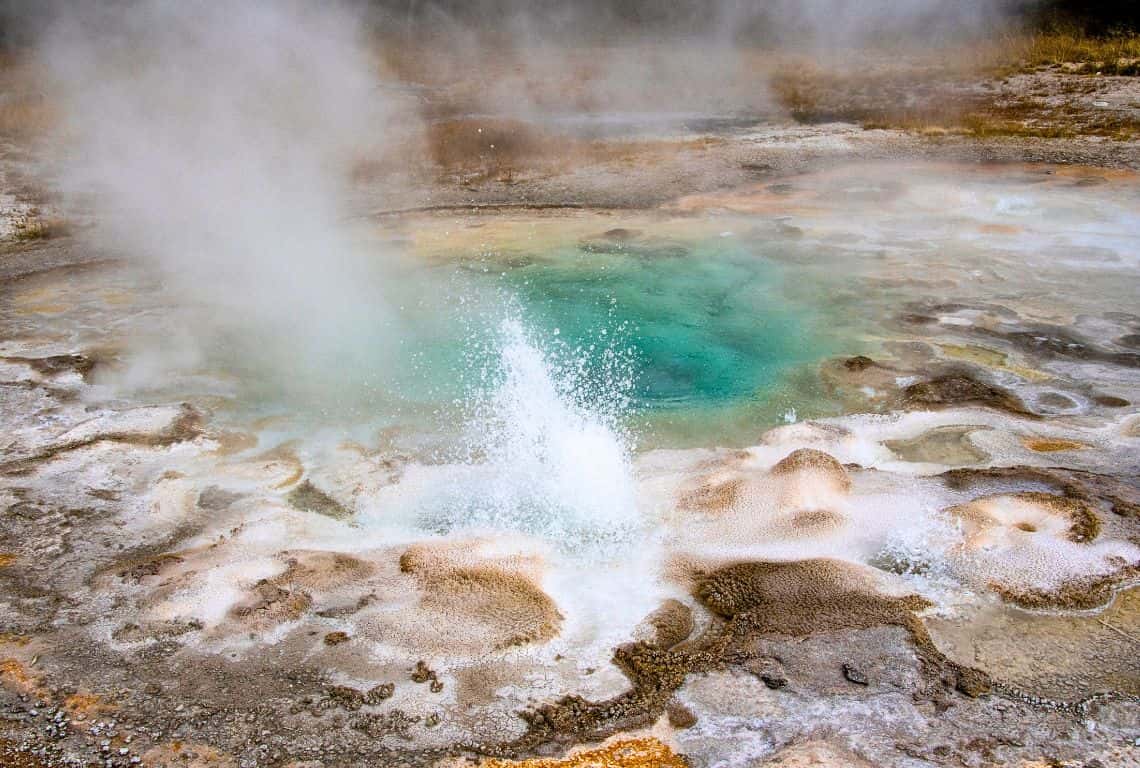 Guide to the Upper Geyser Basin Spasmodic Geyser