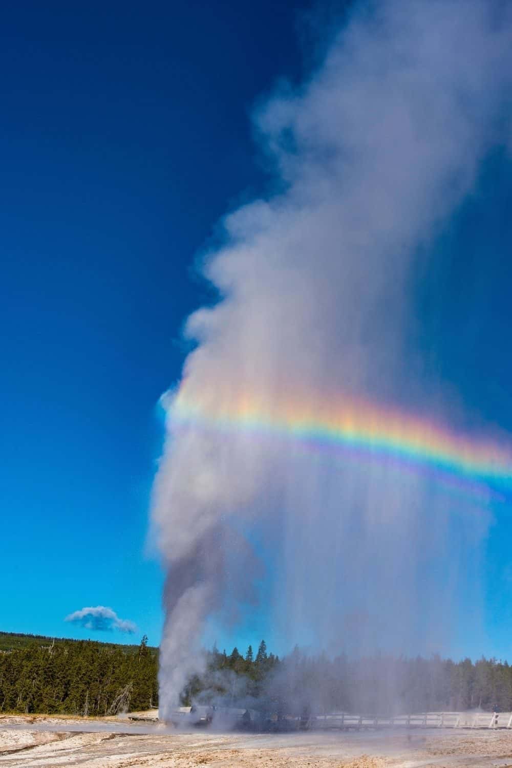 Beehive Geyser in Yellowstone