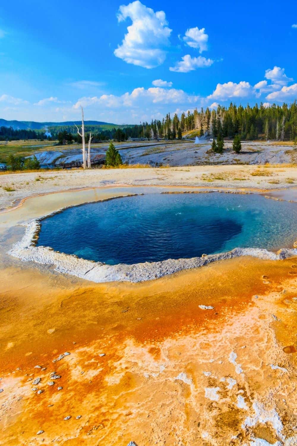 Crested Pool in Yellowstone