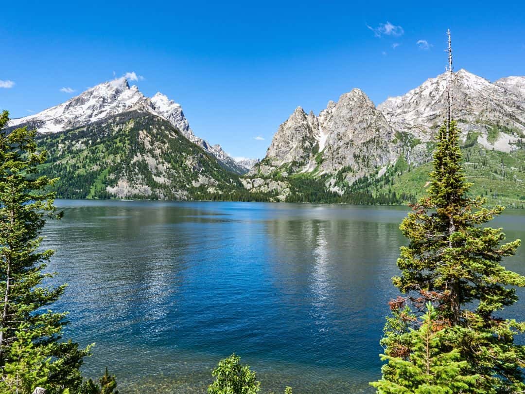 Jenny Lake Overlook in Grand Teton