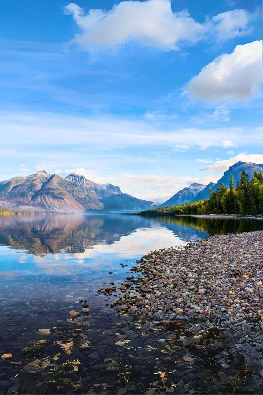 Lake McDonald in Glacier