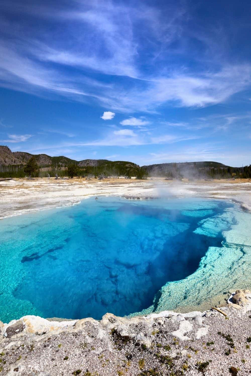 Sapphire Pool in Yellowstone