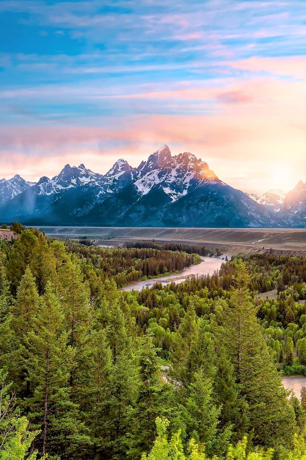 Snake River Overlook in Grand Teton