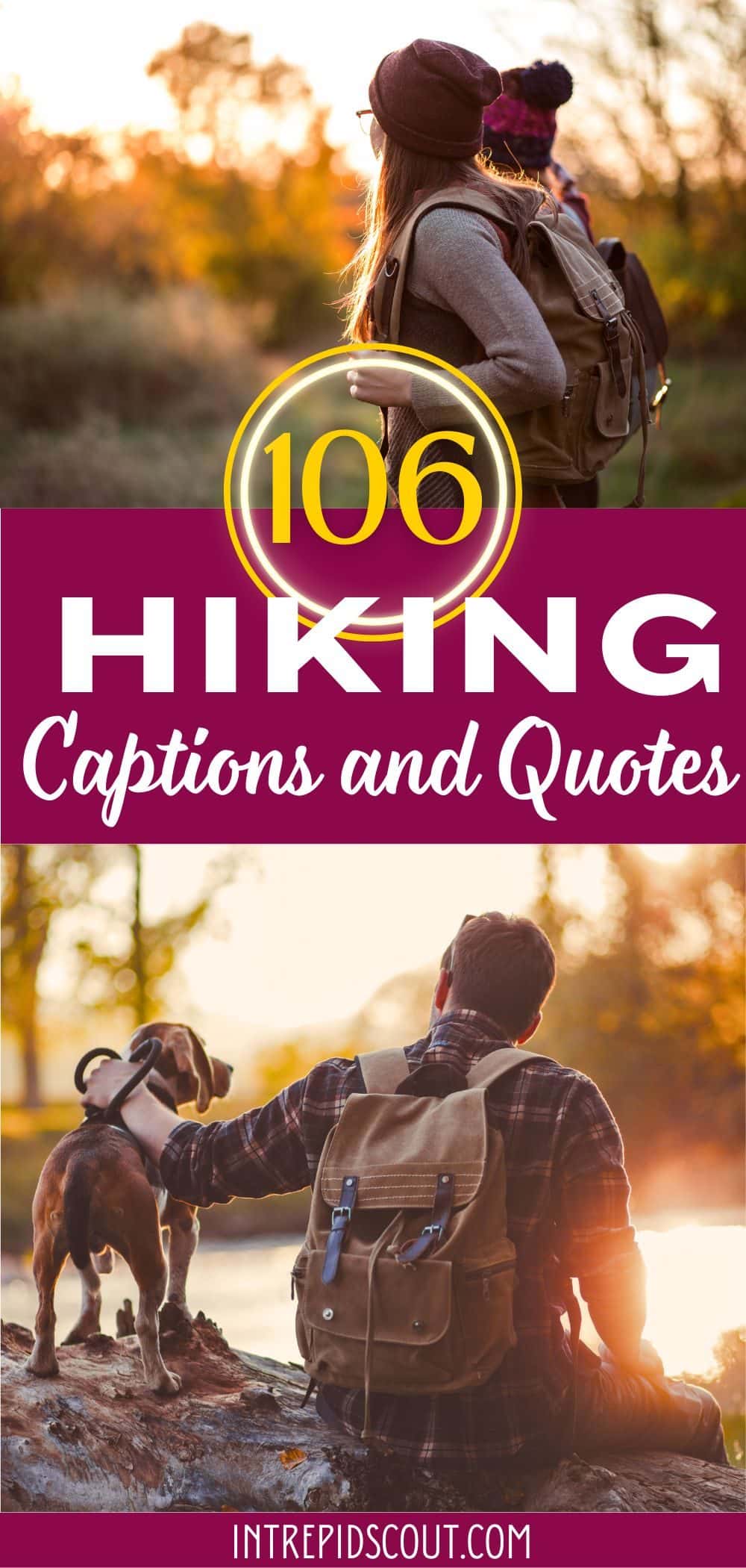 Hiking Captions and Quotes