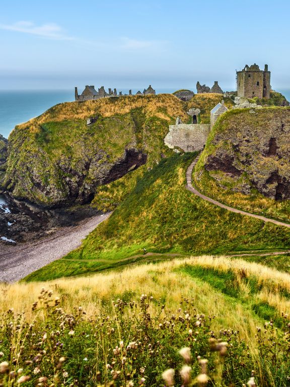 Dunluce Castle in Ireland