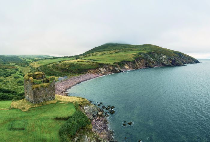 Minard Castle on Dingle Peninsula