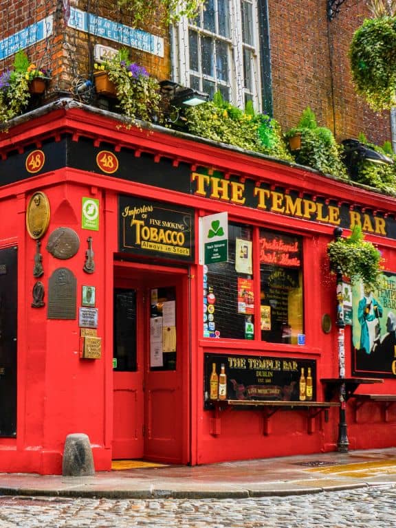 The Temple Bar in Dublin