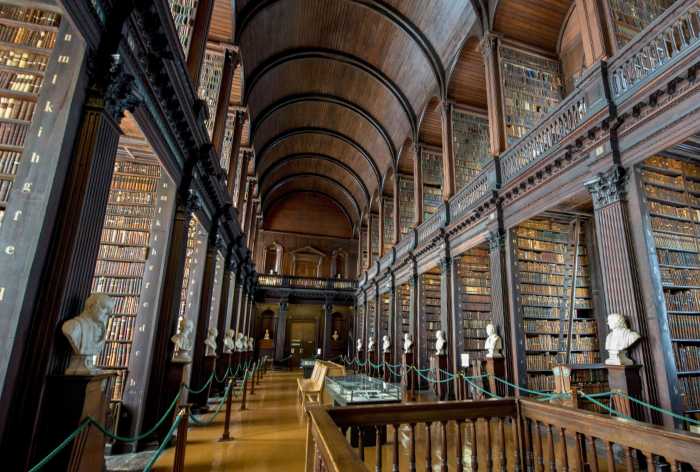 The Long Room at Trinity College