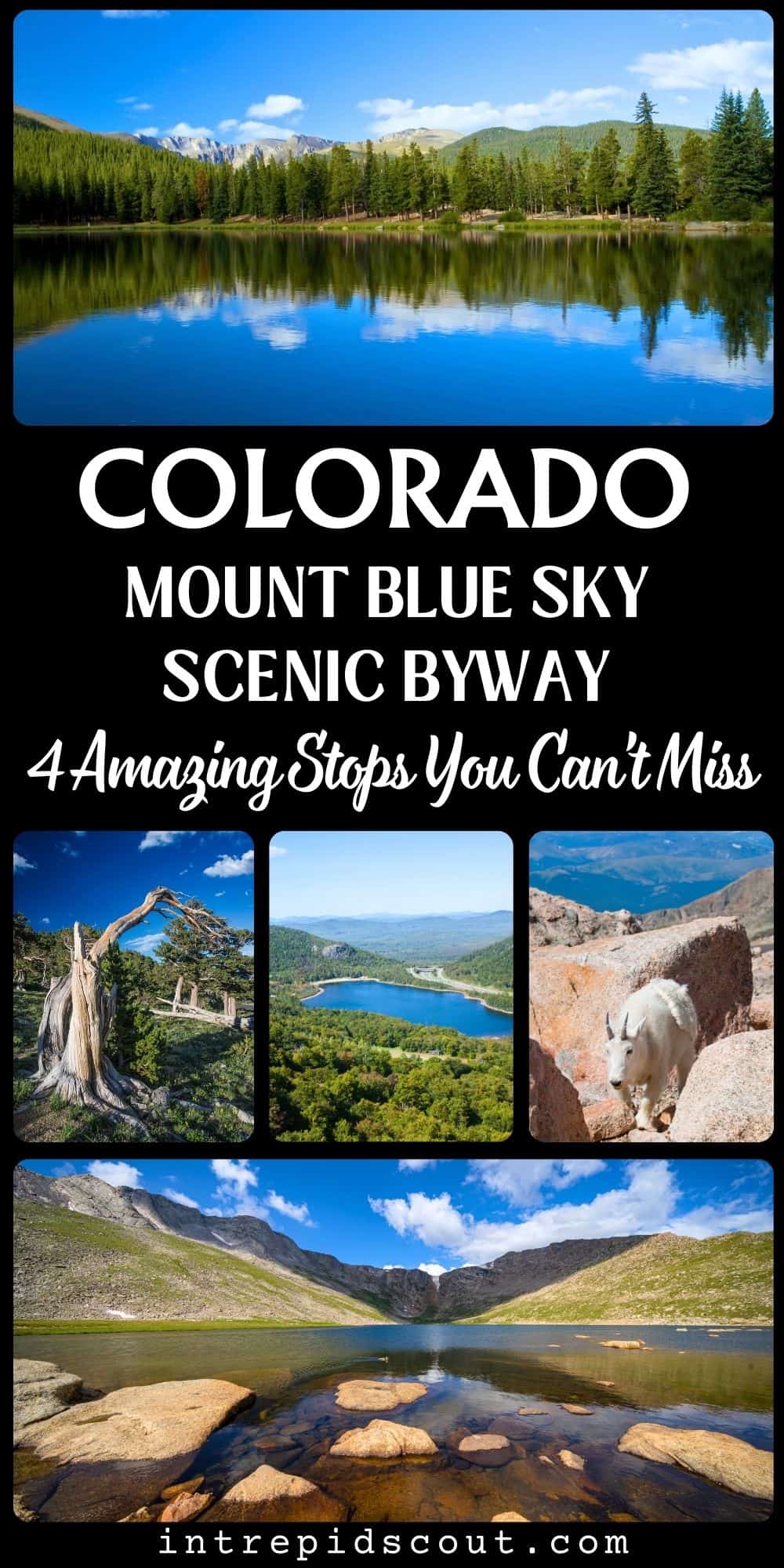 Best Stops on Mount Blue Sky Scenic Byway Best Stops on Mount Blue Sky Scenic Byway