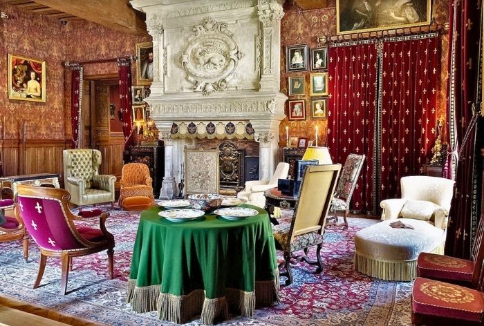 What to See at Chateau d'Azay-le-Rideau Biencourt Salon at Château d'Azay-le-Rideau