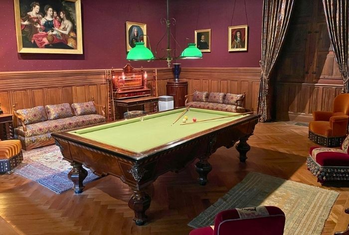 What to See at Chateau d'Azay-le-Rideau Billiards Room at Chateau d'Azay-le-Rideau