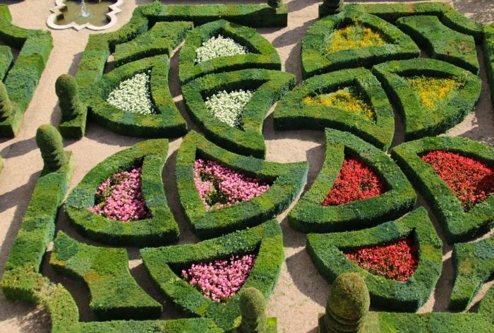 What to See at Chateau de Villandry The Ornamental Garden at Chateau de Villandry
