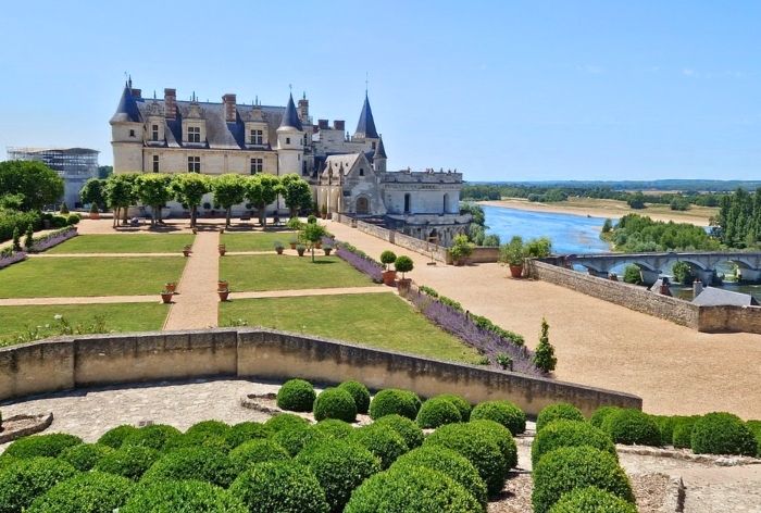 What to See at Chateau d'Amboise The Napels Terrace at Château d'Amboise