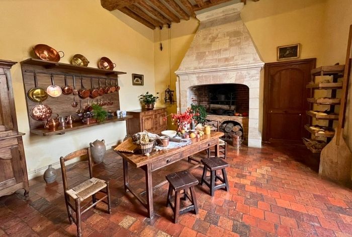 What to See at Chateau de Villandry Kitchen at Chateau de Villandry