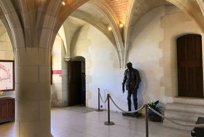 What to See at Chateau d'Amboise Pillar Room at Chateau d'Amboise